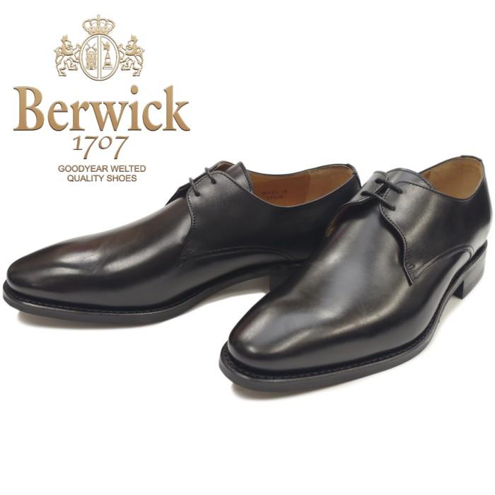 【rodin様用】Berwick プレーントゥ 1606 ブラック Berwick 1707（バーウィック） ○○バーウィック 靴 Berwick プレーン