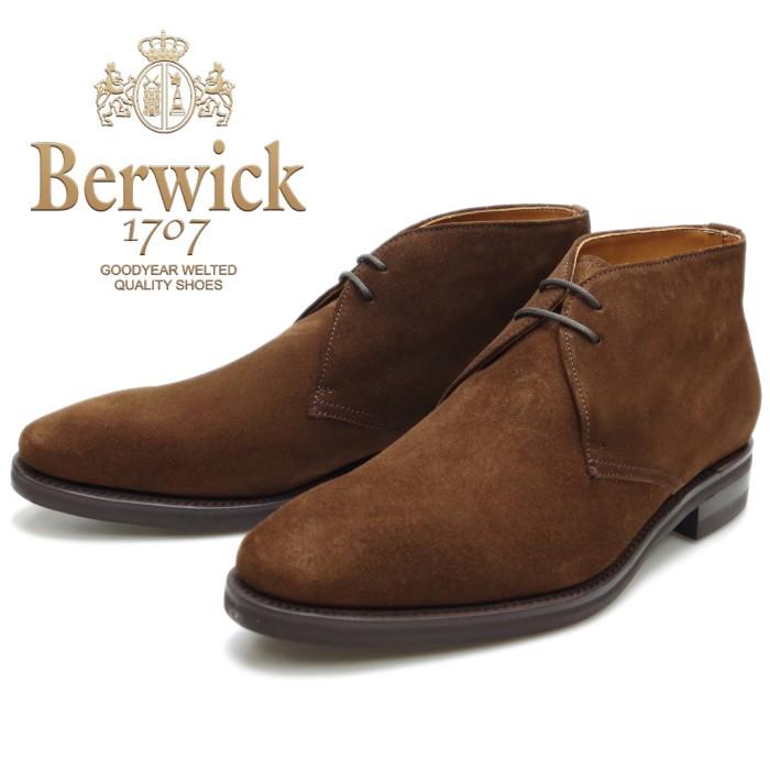美品★Berwick1707 369 スウェード チャッカブーツ 1222 Berwick1707 | チャッカーブーツ | 369SIDABR – バーウィック