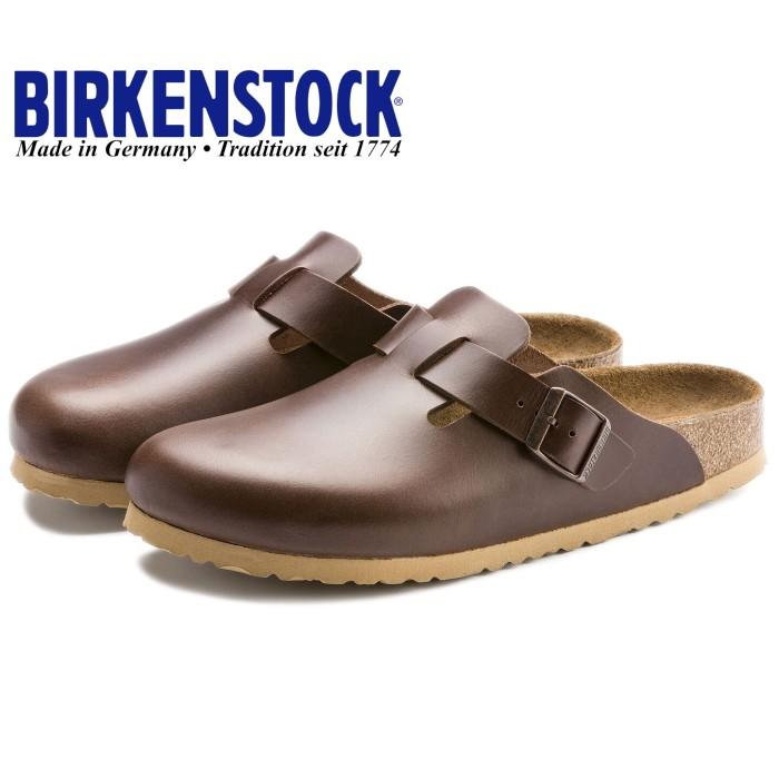 ビルケンシュトック ボストン Birkenstock Boston アンティークプルエスプレッソ ソフトフットベッド レザー クロッグ サンダル メンズ Bir フットモンキーyahoo 店 通販 Yahoo ショッピング
