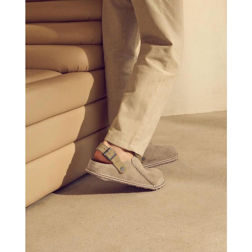 BIRKENSTOCK スエード クロッグサンダル 39 22710631_53693438_1000.jpg