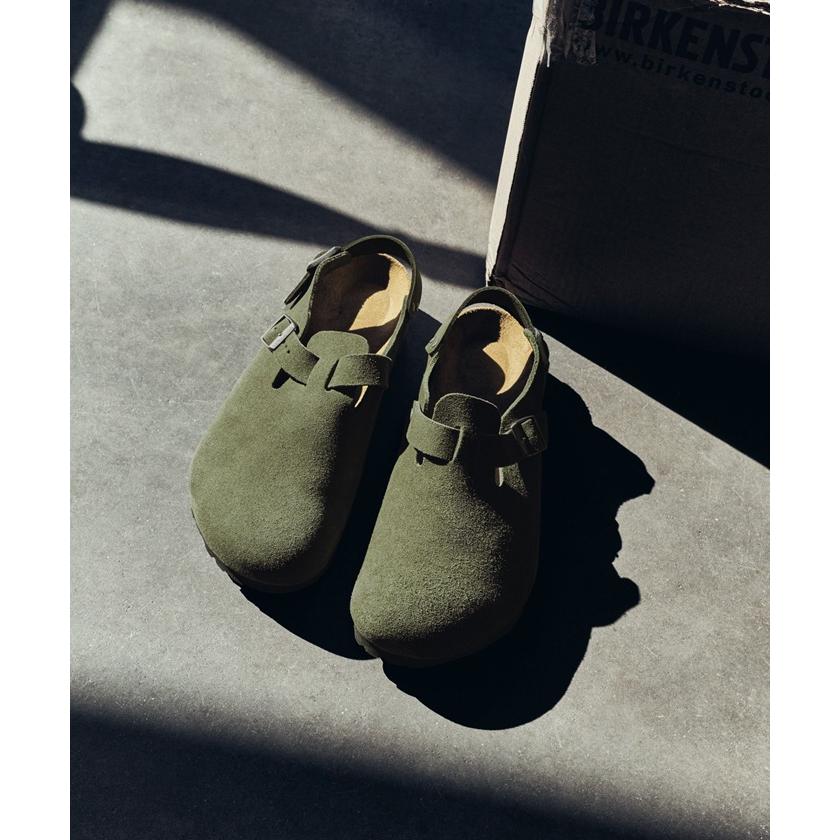 BIRKENSTOCK サボ・クロッグサンダル 42 カーキ ビルケンシュトック トキオ BIRKENSTOCK TOKIO 1030616 タイム