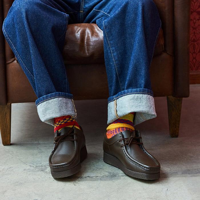 blue flog denver ワラビーブーツ 参考 clarks ○○ブルーフロッグ