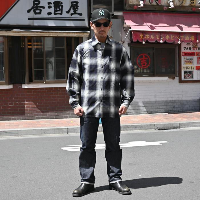 キャルトップ ネルシャツ Caltop ART-2000 L/S SHIRTS シャツ メンズ