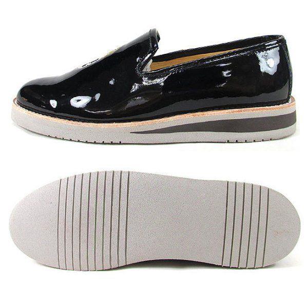 CAMINANDO（カミナンド） ○○カミナンド スリッポン エナメル