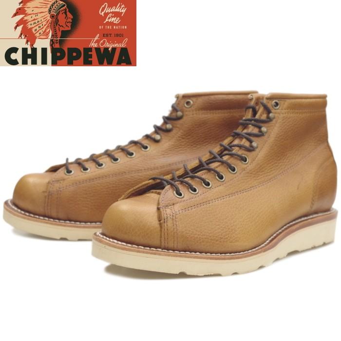 【SALE：50％OFF】チペワ ブーツ CHIPPEWA 1901M35 5-inch ブリッジマン ［Copper-Caprice］ ラインマンブーツ メンズ モンキーブーツ ワークブーツ アメリカ製｜footmonkey