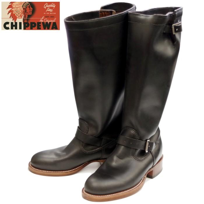 CHIPPEWA チペワ 4578BLK 17-inch “Original” Engineer Boots CHIPPEWA チペワ 4578BLK 17-inch “Original” Engineer Boots