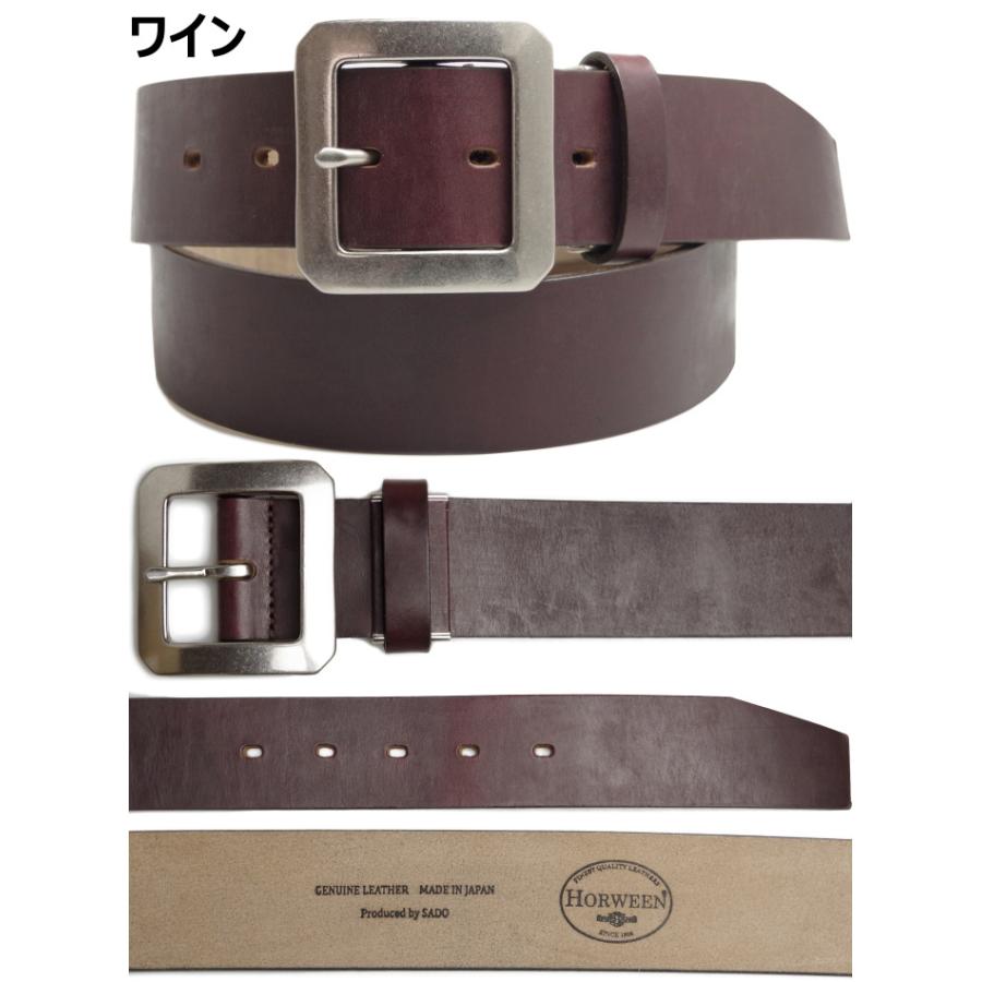 クロムエクセルレザー ギャリソンベルト CHROMEXCEL LEATHER GARRISON