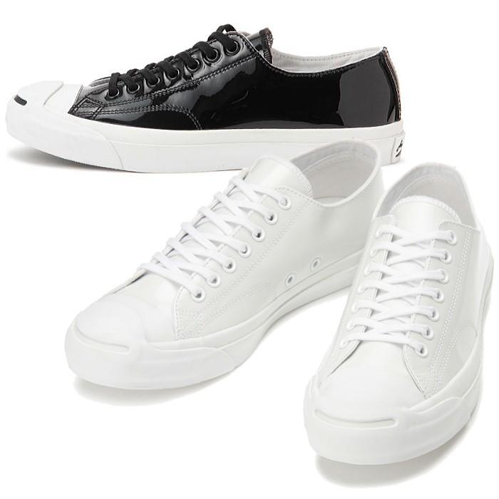 超美品CONVERSE コンバース ジャックパーセル エナメルレザー スリッポン JACK PURCELL ○○コンバース CONVERSE ENAMEL LEATHER ジャック