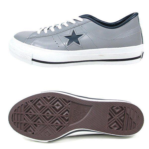 90s　コンバースオールスター　ローカット　レザー　ネイビー　ワンスター コンバース｜converse レディース 通販 converse コンバース ONE