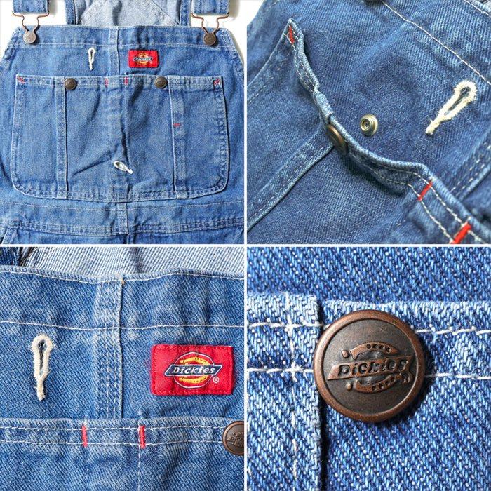 ディッキーズ インディゴ ビブオーバーオール Dickies INDIGO BIB