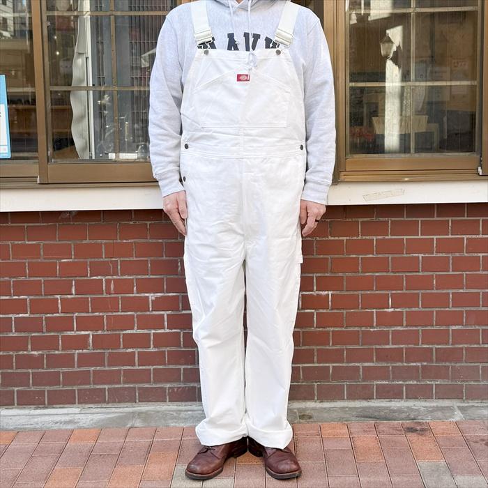 ディッキーズ PAINTER BIB OVERALL DK8953 ホワイト34 ディッキーズ ペインター ビブオーバーオール Dickies PAINTER BIB