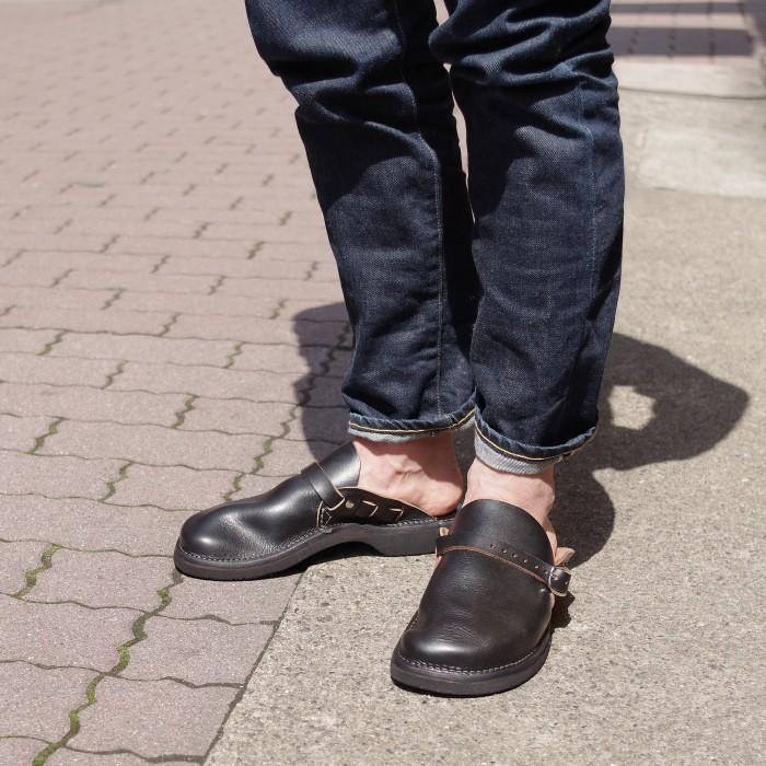 FERNAND LEATHER◇Clog/COMFOOT SHOES/オーロラシューズ/サンダル/US7