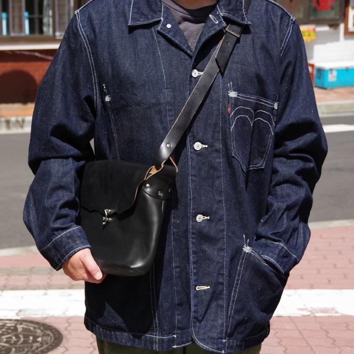 フェルナンドレザー ホリゾンタル アイパッド ラッチ ポーチ FERNAND LEATHER HORIZONTAL I PAD LATCH POUCH レザーショルダーバッグ 本革 レザーバッグの画像