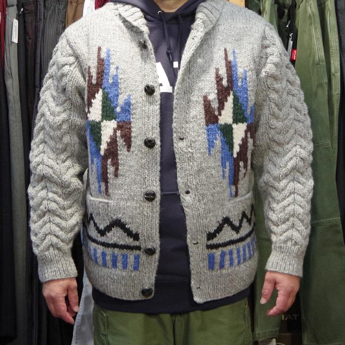 MONKEY WEAR COWICHAN KNIT CARDIGAN FT002 モンキーウェア MONKEY WEAR COWICHAN KNIT CARDIGAN FT002 モンキーウェア