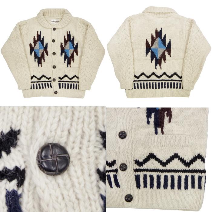 MONKEY WEAR COWICHAN KNIT CARDIGAN FT002 モンキーウェア MONKEY WEAR COWICHAN KNIT CARDIGAN FT002 モンキーウェア
