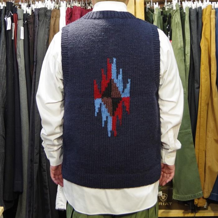 MONKEY WEAR COWICHAN KNIT VEST FT001 モンキーウェア カウチン