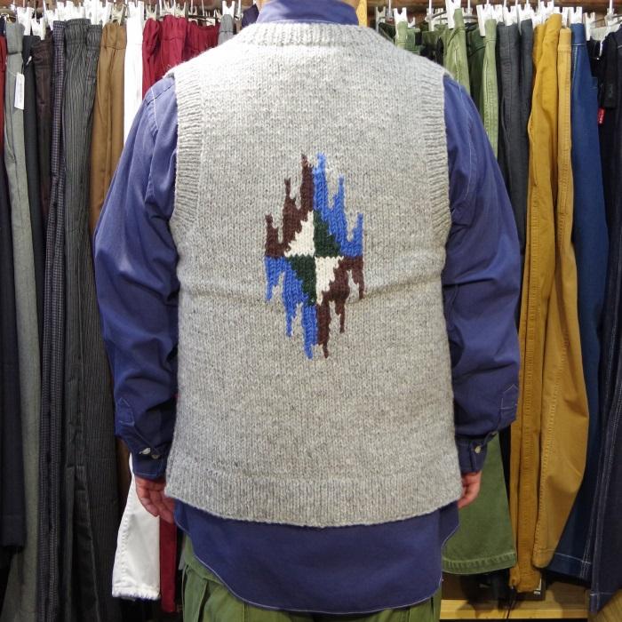 MONKEY WEAR COWICHAN KNIT VEST FT001 モンキーウェア カウチン