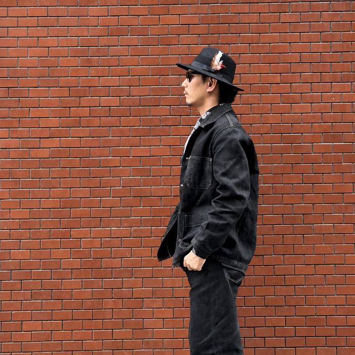フットモンキー オリジナル ハット FootMonkey ORIGINAL HAT ウールハット メンズハット 中折れハット フェルトハット メンズ フェドラハット 羽根付き 帽子 |  | 04