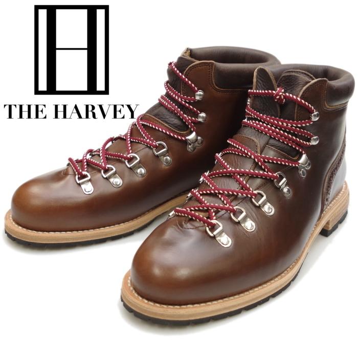 【SALE：60％OFF】 THE HARVEY ザ ハーヴィー CARNABY カーナビー ダークブラウンクロムエクセル マウンテンブーツ メンズ 本革 ブーツ 日本製 カジュアル｜footmonkey