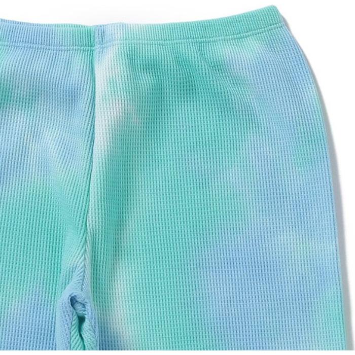 ○○ヘルスニット レギンス ワッフル タイダイカラー Healthknit