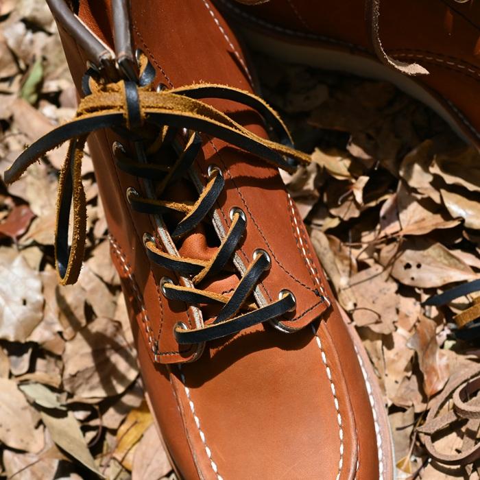 レザーシューレース LEATHER SHOELACES 150cm クロムエクセルレザー