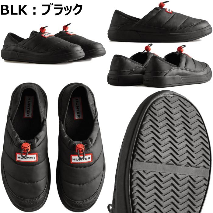 HUNTER ○○ハンター スリッポン メンズ リラックスシューズ