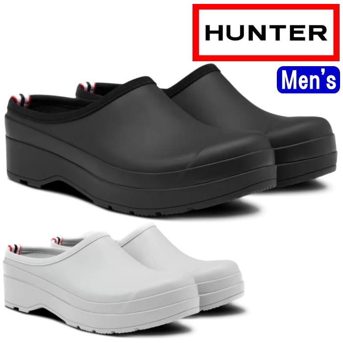 HUNTER（ハンター） クロッグ レインシューズ ショート メンズ