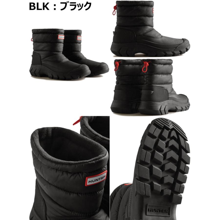 ハンター スノーブーツ ショート MFS9135WWU HUNTER 正規品 ブーツ レインブーツ メンズ MENS INTREPID