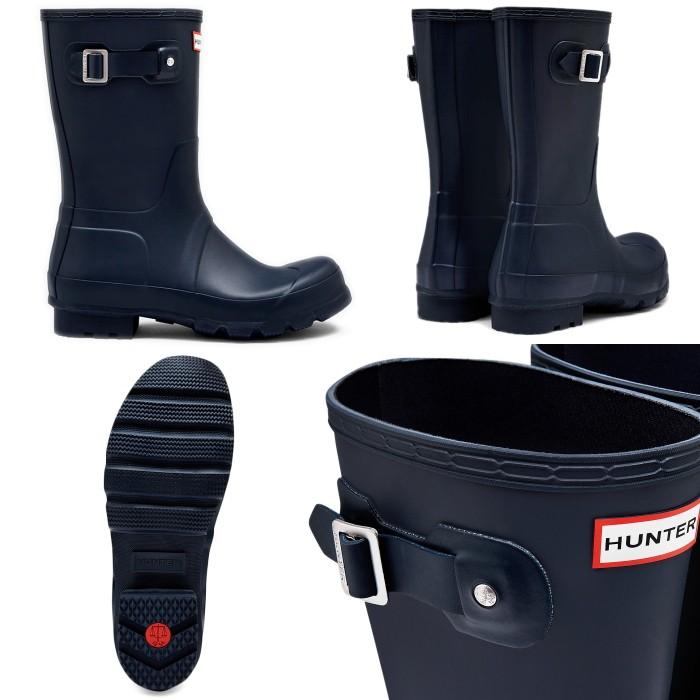 ハンター レインブーツ メンズ HUNTER Mens Original Short Rain Boots MFS9000RMA オリジナル オリジナル ショート ブーツ 長靴 防水 ラバーブーツ 正規品｜footmonkey｜03