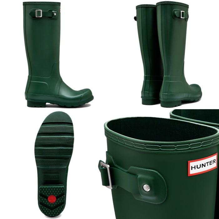 【新品未使用】【HUNTER】メンズ27cm レインブーツ　モスグリーン HUNTER（ハンター） レインブーツ メンズ HUNTER Mens Original Tall