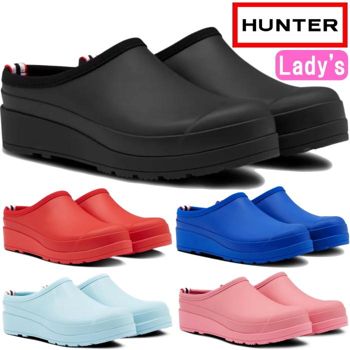 HUNTER（ハンター） クロッグ レインシューズ ショート レディース