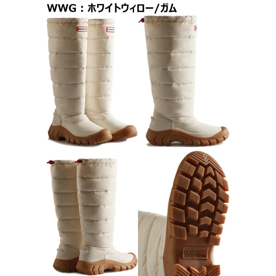 HUNTER ハンター ロングブーツ UK9 HUNTER ハンター スノーブーツ ロング WFT2108WWU 正規品 ブーツ