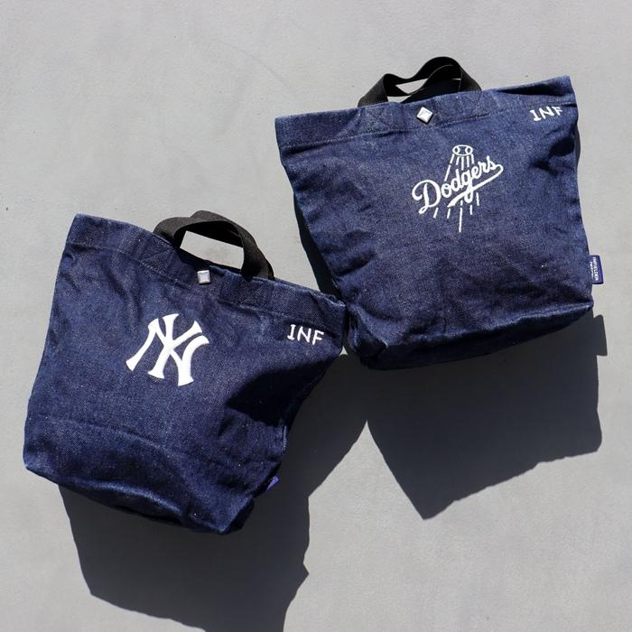 インフィールダーデザイン メジャーリーグベースボール INFIELDER DESIGN×MLB DENIM YOIYOI BAG MLB-252 酔い酔いバッグ トートバッグ |  | 04