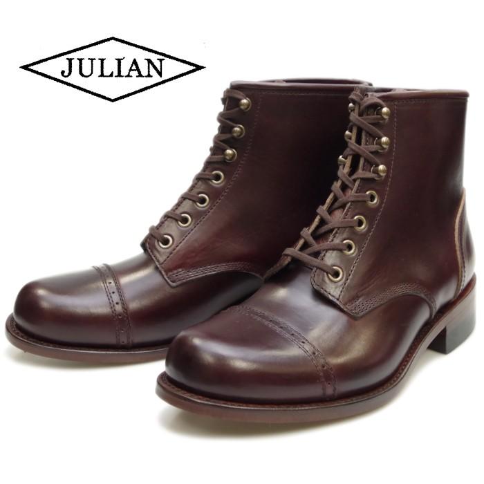 ○○ジュリアンブーツ JULIAN BOOTS バウリー BOWERY バーガンディー