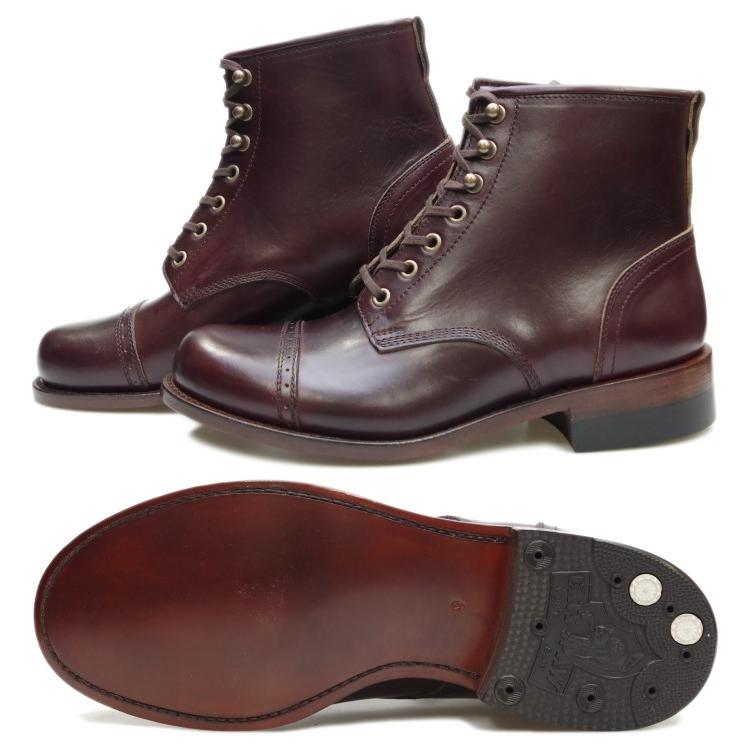 ○○ジュリアンブーツ JULIAN BOOTS バウリー BOWERY バーガンディー