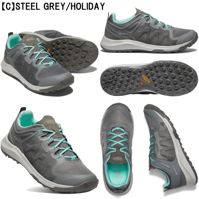 KEEN - KEEN EXPLORE VENT 24cm ブルー　ハイキングシューズ KEEN ○○キーン レディース エクスプロール ヴェント EXPLORE