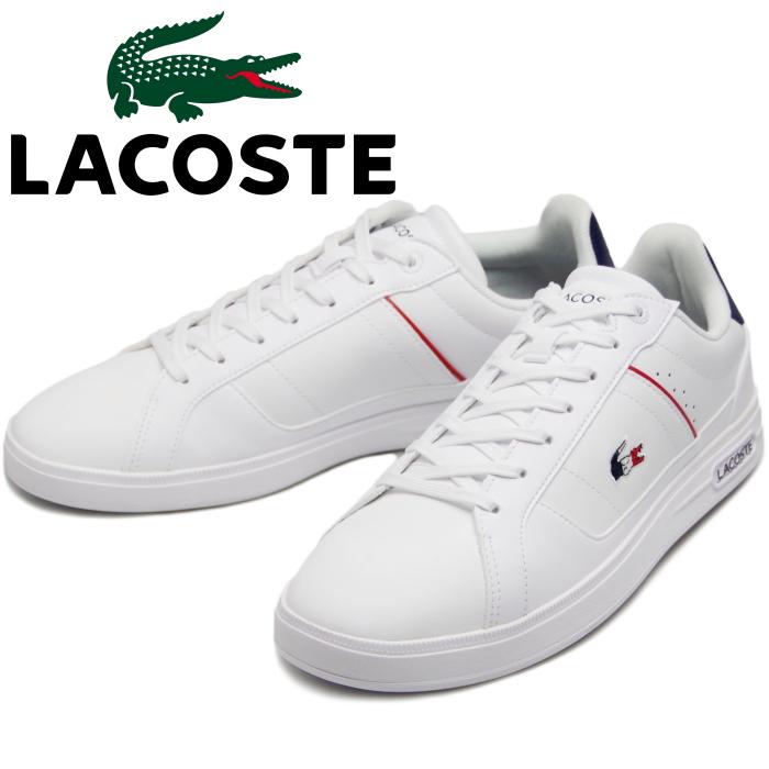 スニーカー LACOSTE europa pro 7-45SMA0117 ラコステ スニーカー メンズ LACOSTE EUROPA PRO 45SMA0117 正規