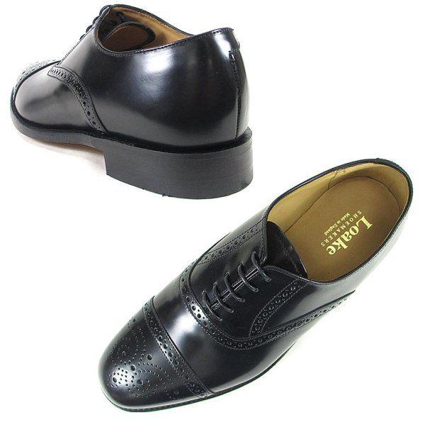 ローク メダリオン ビジネスシューズ LOAKE OBAN ブラック Made in ENGLAND ストレートチップ メンズ シューズ 靴 革靴 本革 レザー business shoes｜footmonkey｜03
