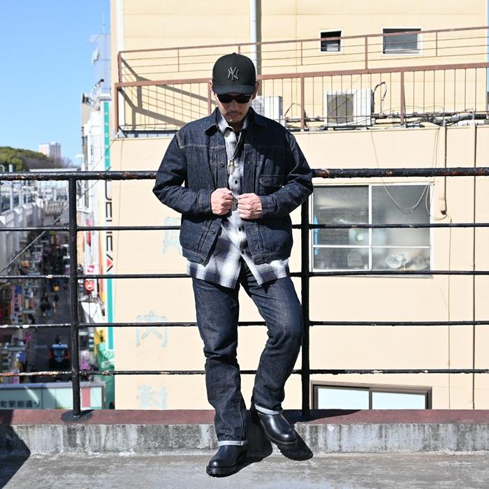 Locking Shoes by FootMonkey ロッキングシューズ フットモンキー TIME SHOE FACTORY JTS-002 ブラック ENGINEER BOOTS エンジニアブーツ 茶芯 ワークブーツの画像