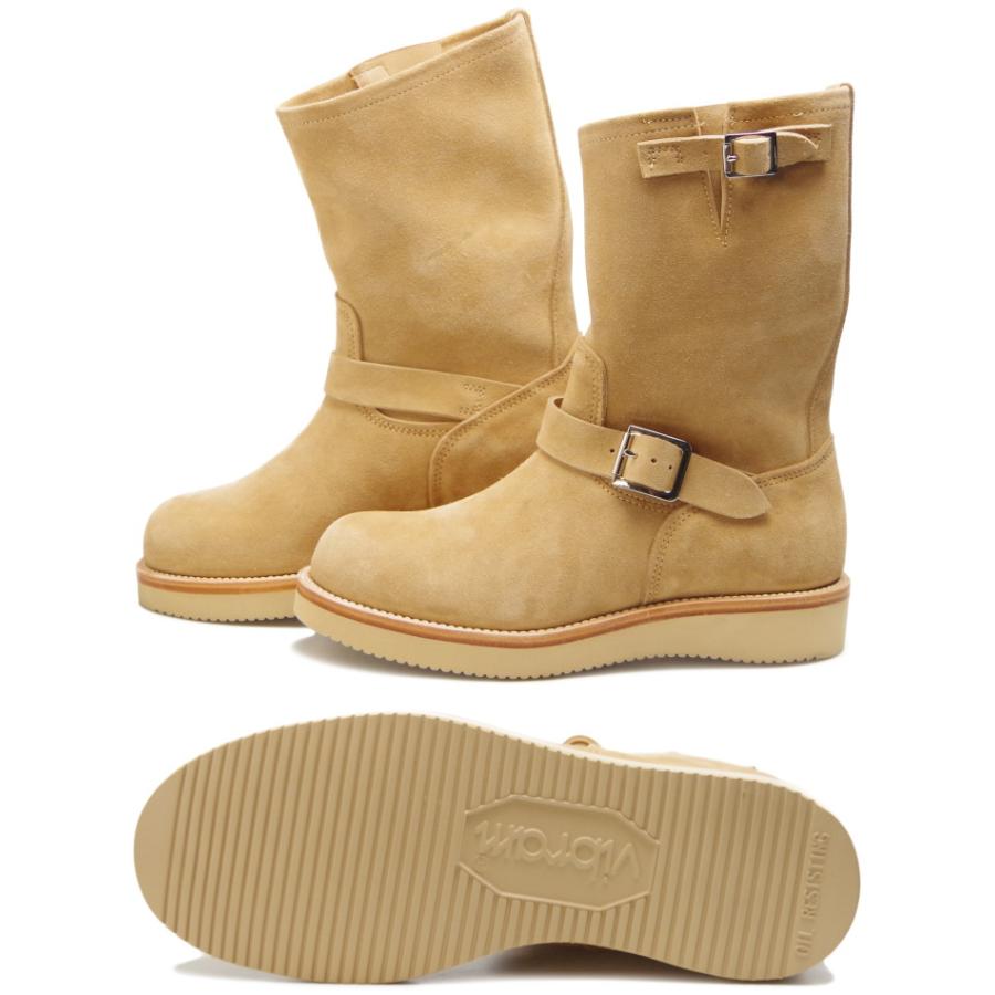 ベージュ スエード ワークブーツ ベージュ スエード ハイカット ワークブーツ - メルカリ