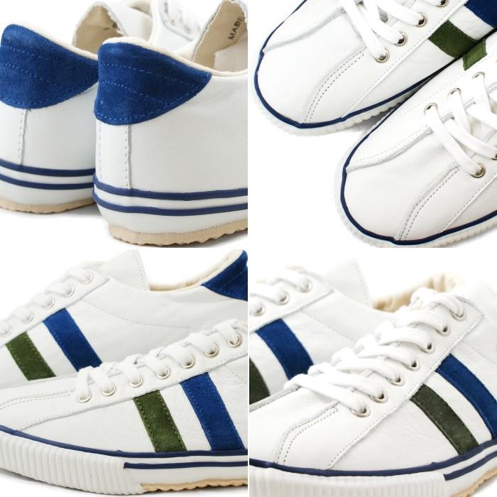 maccheronian ○○マカロニアン 2215L スニーカー メンズ WHITE OLIVE