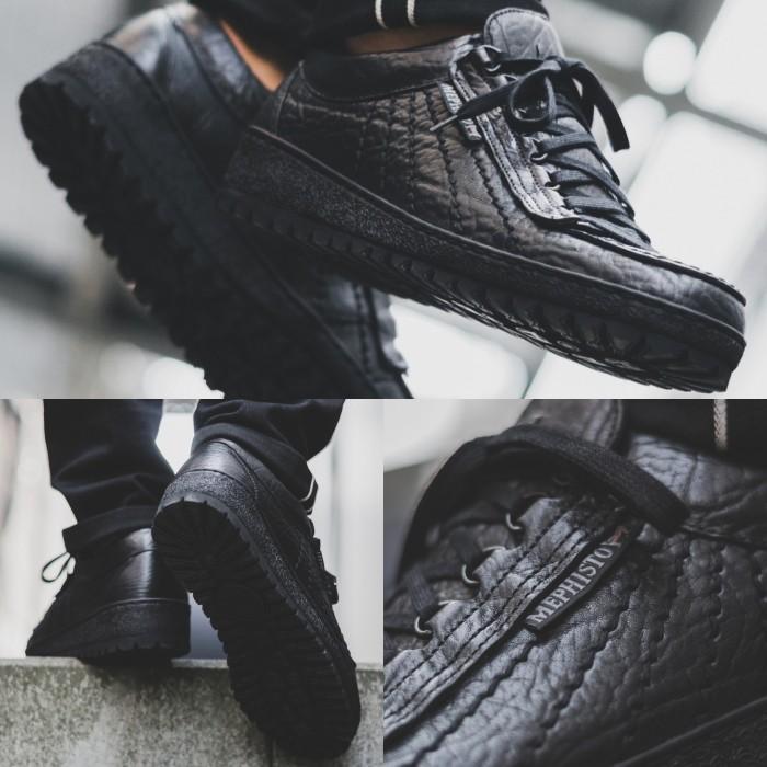 メフィスト レインボー MEPHISTO RAINBOW 4700 BLACK ローカット メフィスト レインボー MEPHISTO RAINBOW 4700 BLACK ローカット