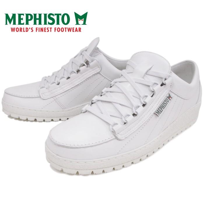 MEPHISTO メフィスト　レザースニーカー　フランス製　新品 MEPHISTO メフィスト レザーシューズ フランス製 24cm〜24.5cm