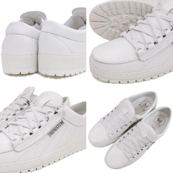 ○○メフィスト レインボー MEPHISTO RAINBOW 4830 WHITE ローカット