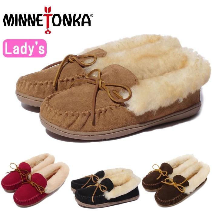 ミネトンカ モカシン ボア 正規品 MINNETONKA ALPINE SHEEPSKIN MOC