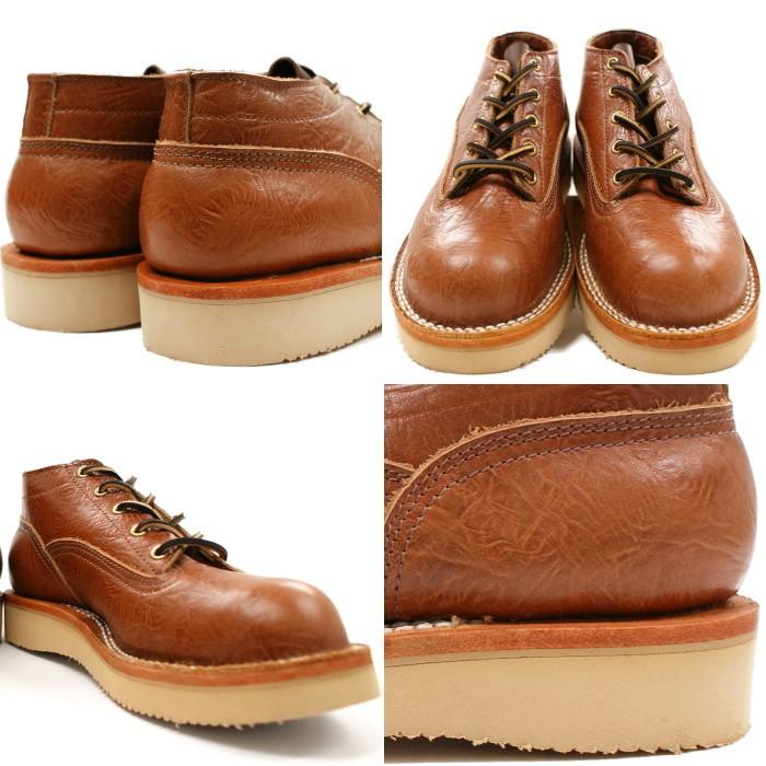 ○○ニックスブーツ NICKS BOOTS Lace to Toe OX ブルハイド ［ハバナ