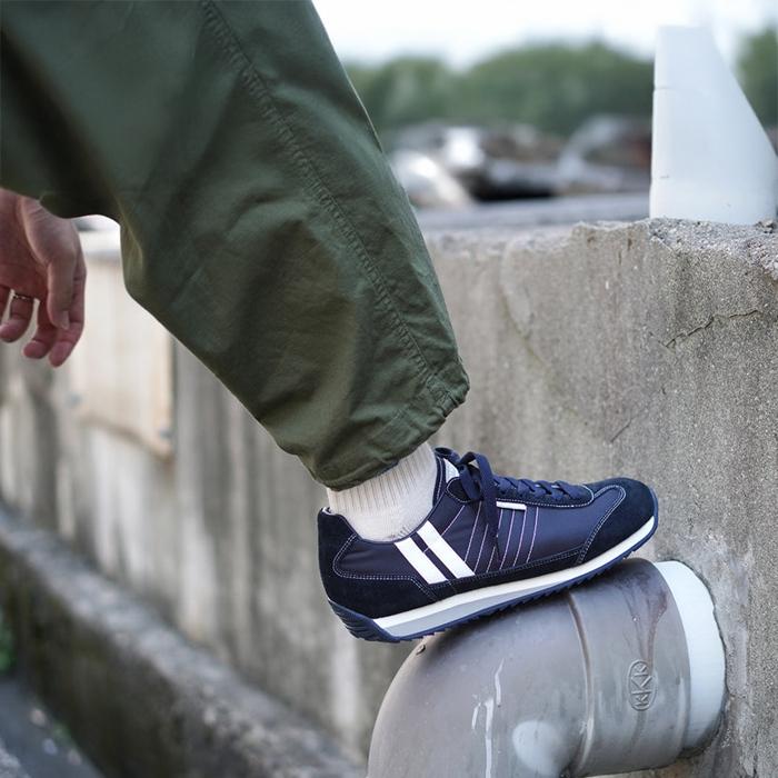 パトリック マラソン PATRICK MARATHON IDG メンズ スニーカー レディース レザースニーカー ローカット レザー 靴 日本製 国産 正規品 スポーツ ランニング |  | 11