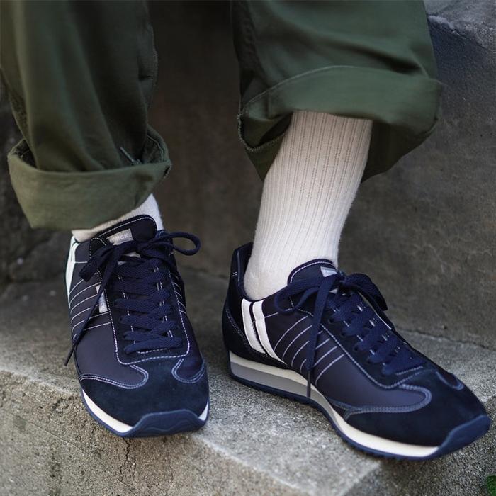 パトリック マラソン PATRICK MARATHON IDG メンズ スニーカー レディース レザースニーカー ローカット レザー 靴 日本製 国産 正規品 スポーツ ランニング |  | 12