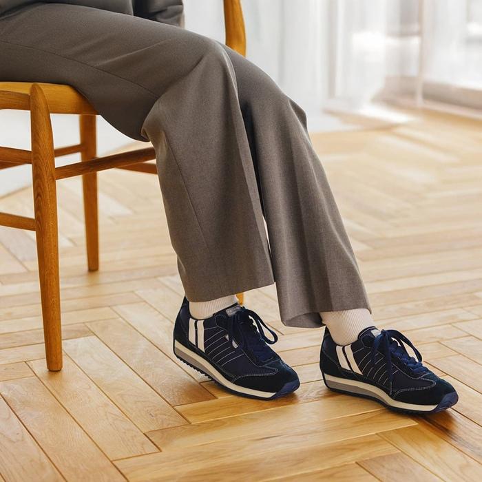 パトリック マラソン PATRICK MARATHON IDG メンズ スニーカー レディース レザースニーカー ローカット レザー 靴 日本製 国産 正規品 スポーツ ランニング |  | 09