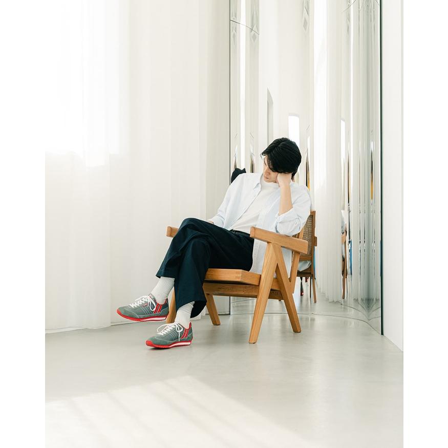 パトリック マラソン PATRICK MARATHON GRY メンズ スニーカー レディース レザースニーカー ローカット レザー 靴 日本製 国産 正規品 スポーツ ランニング |  | 03